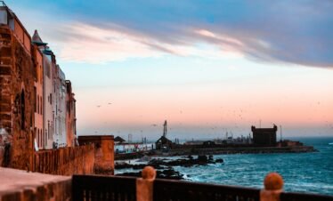 people walking on bridge near body of water during daytime